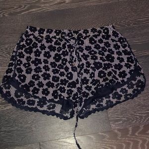 Cute Flowered Booty Shorts